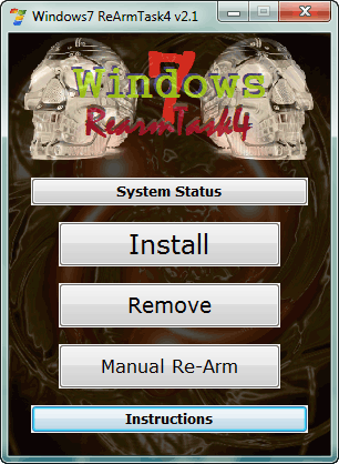 windows 7 rearm forever 2.0